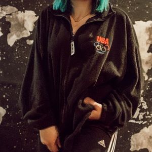 Long USA London Olympic fleece pullover size 2xL